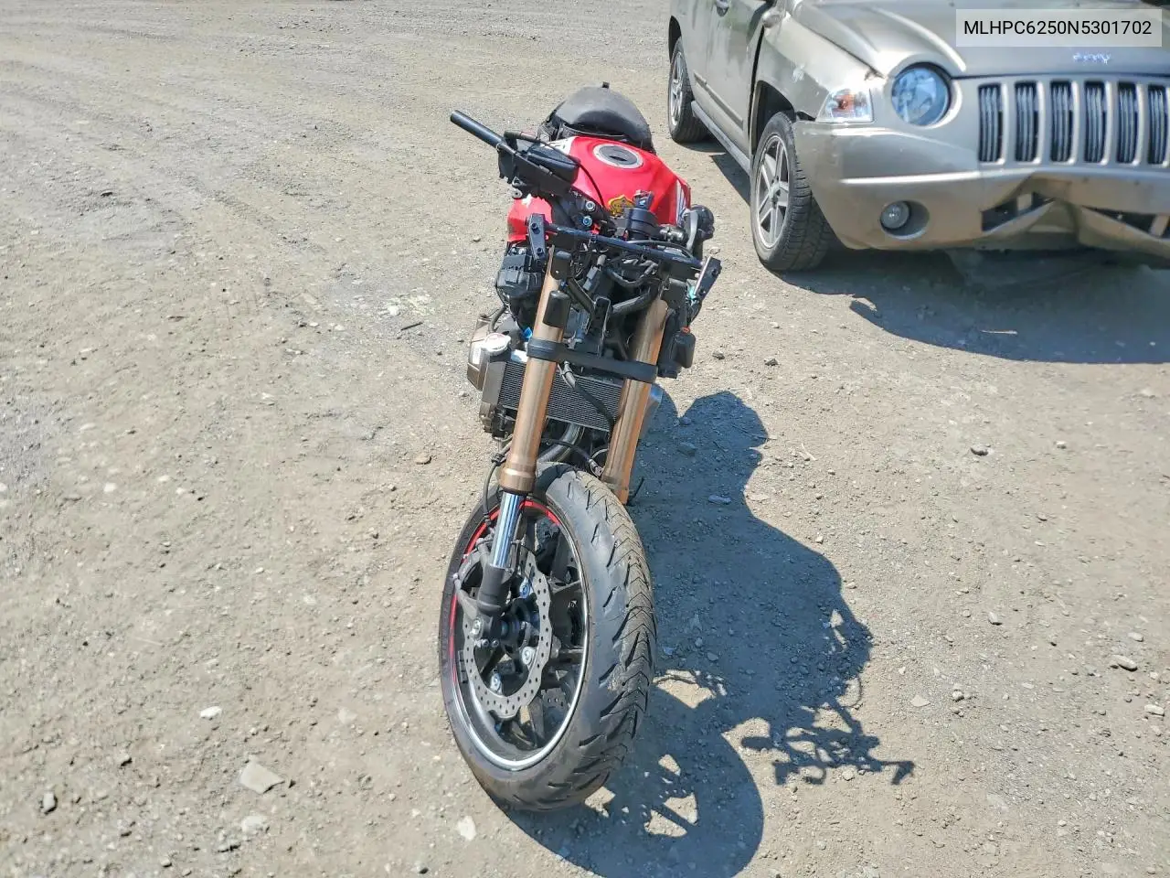 2022 Honda Cbr500 Ra VIN: MLHPC6250N5301702 Lot: 53593216