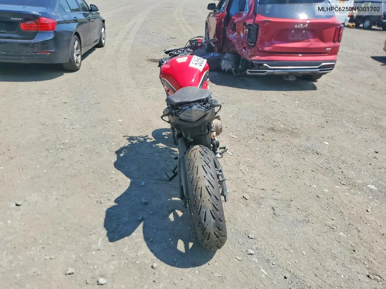 2022 Honda Cbr500 Ra VIN: MLHPC6250N5301702 Lot: 53593216