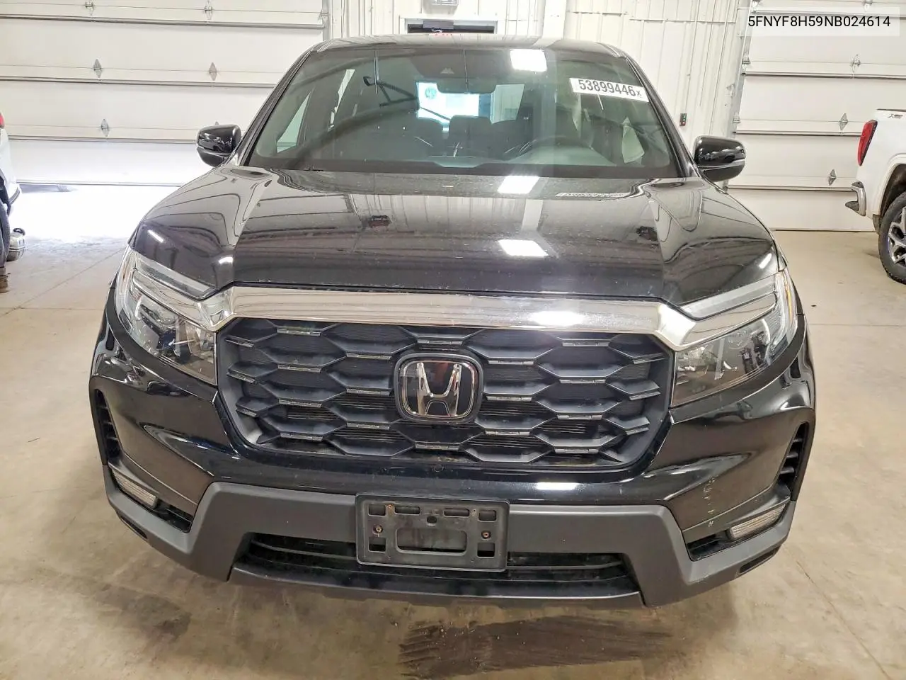 2022 Honda Passport Exl VIN: 5FNYF8H59NB024614 Lot: 53899446