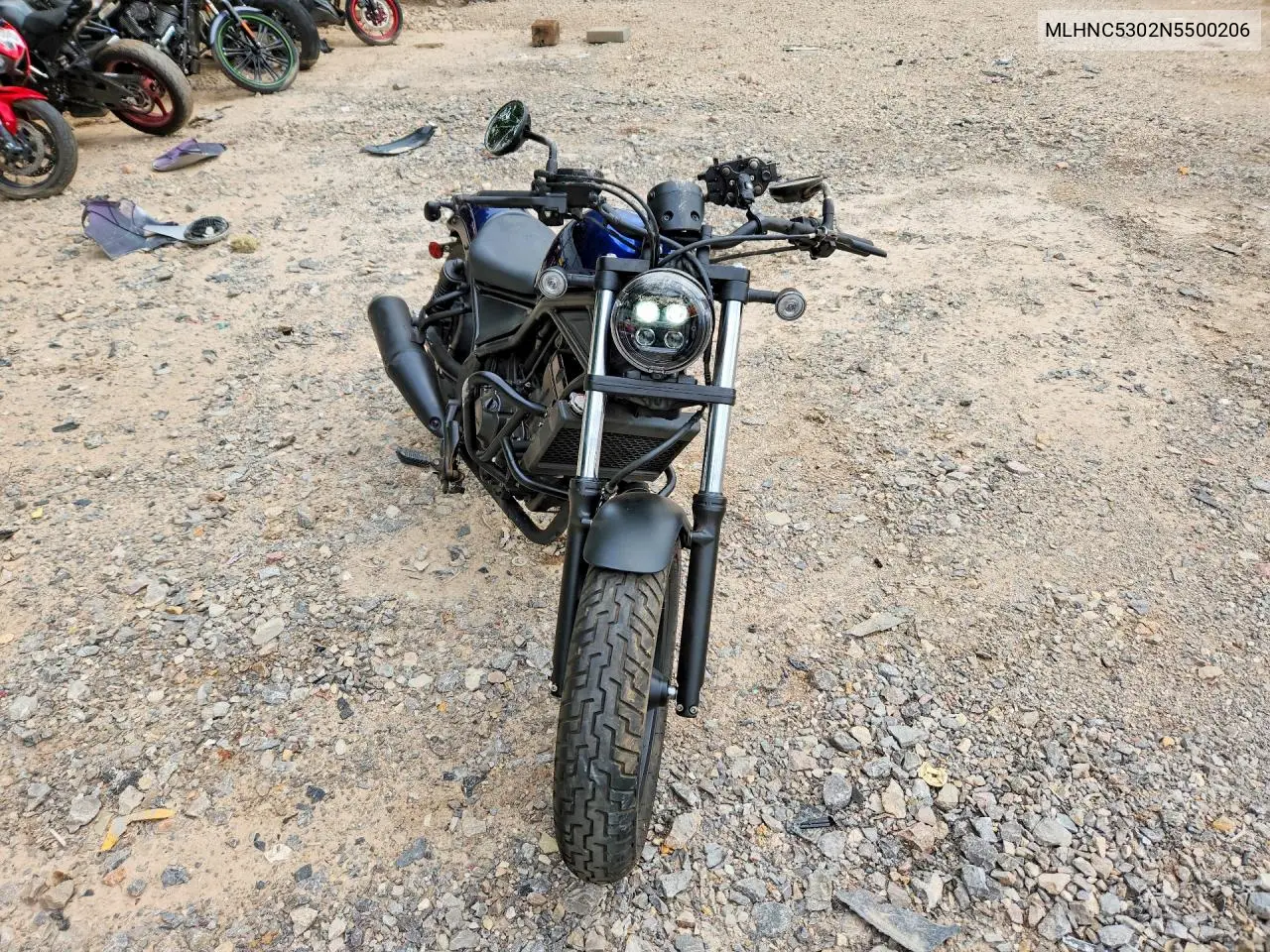 2022 Honda Cmx300 VIN: MLHNC5302N5500206 Lot: 56642266