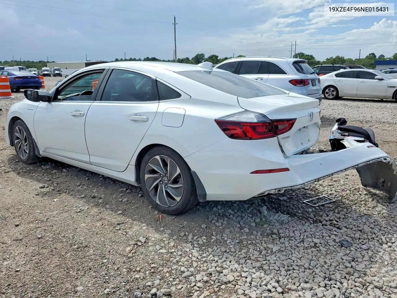 2022 Honda Insight Touring VIN: 19XZE4F96NE015431 Lot: 56738006