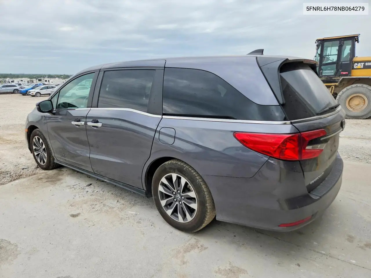 2022 Honda Odyssey Exl VIN: 5FNRL6H78NB064279 Lot: 57416426