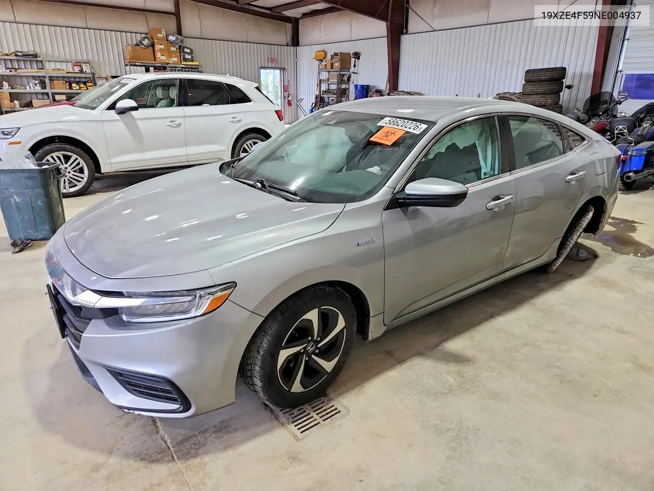 2022 Honda Insight Ex VIN: 19XZE4F59NE004937 Lot: 58620226