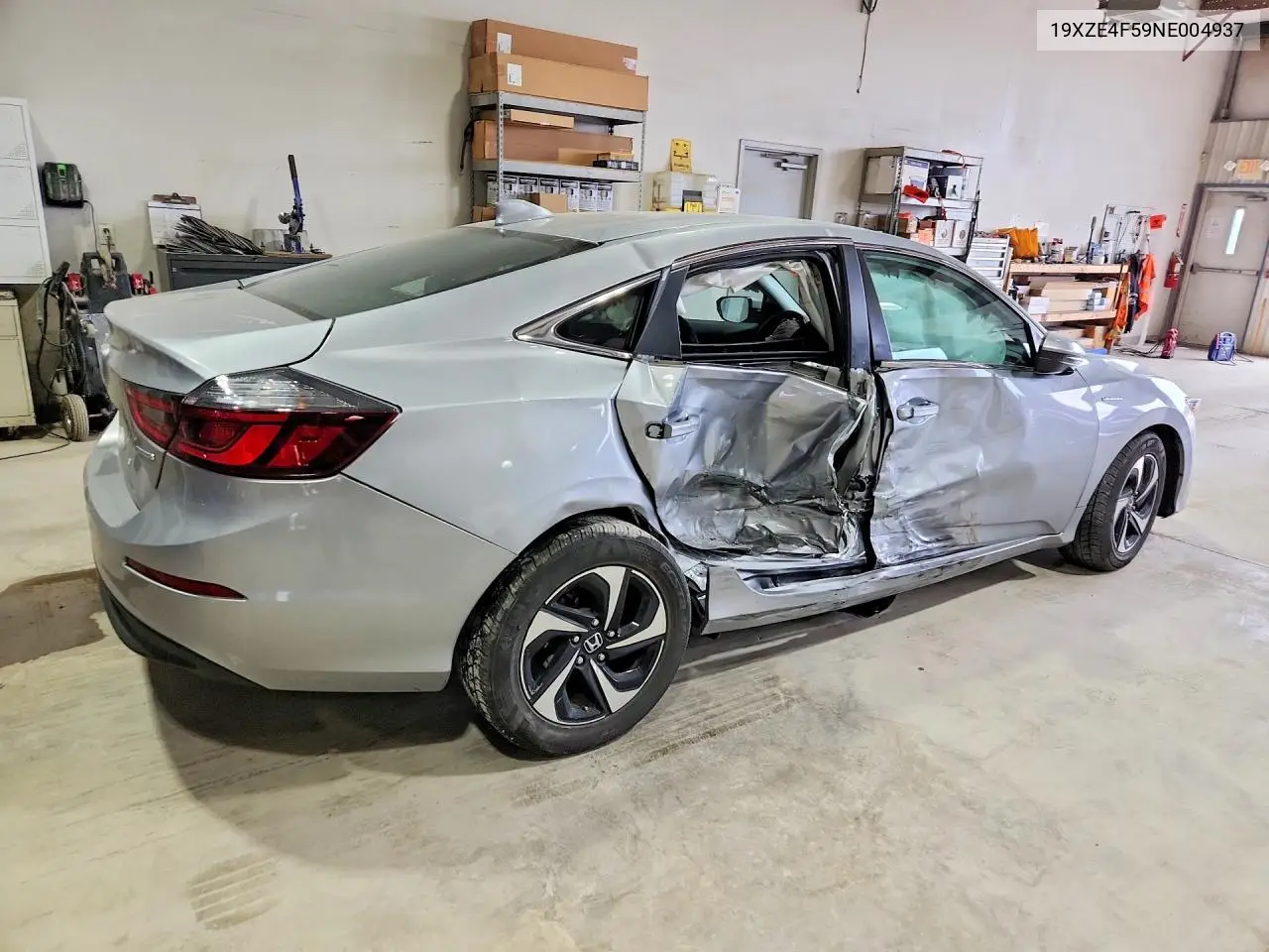 2022 Honda Insight Ex VIN: 19XZE4F59NE004937 Lot: 58620226