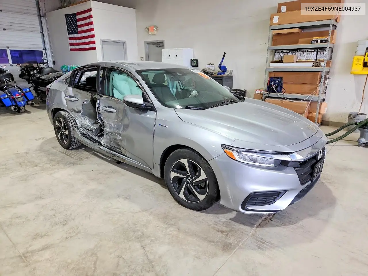 2022 Honda Insight Ex VIN: 19XZE4F59NE004937 Lot: 58620226