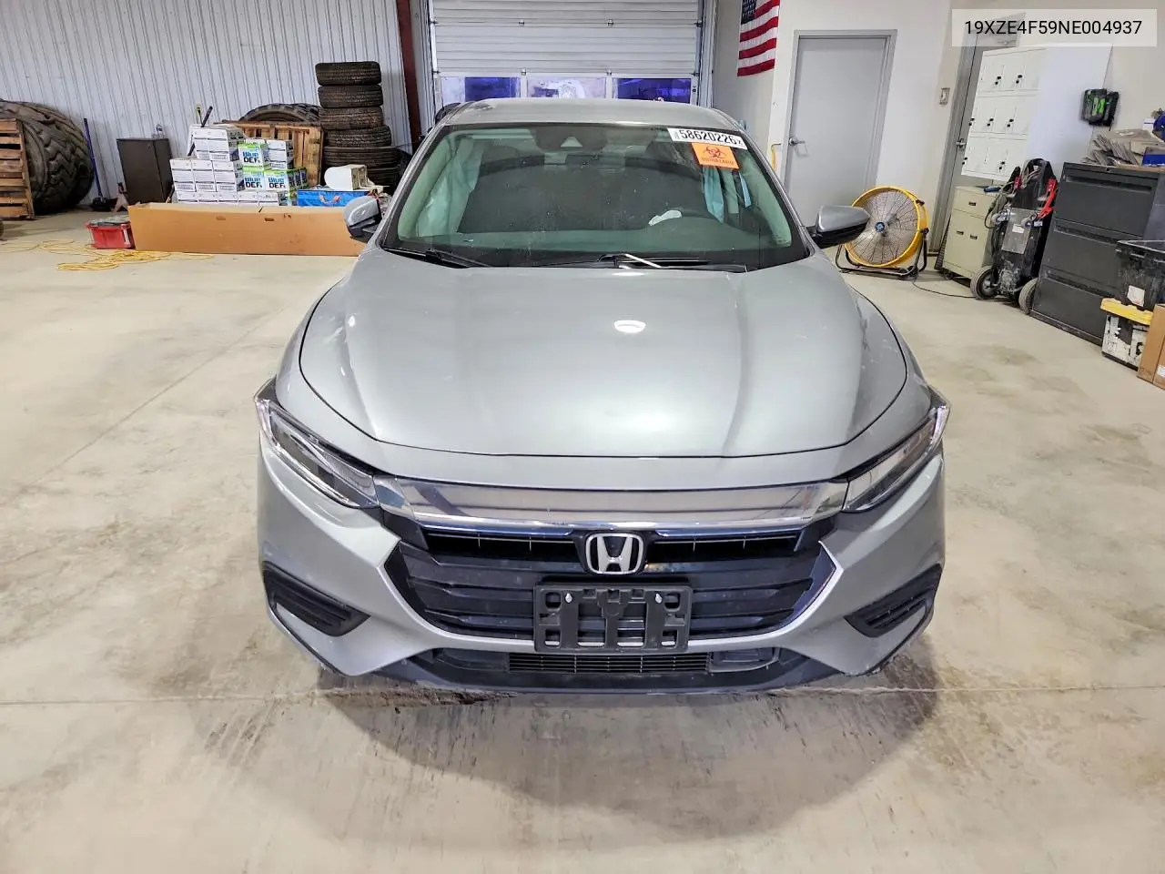 2022 Honda Insight Ex VIN: 19XZE4F59NE004937 Lot: 58620226