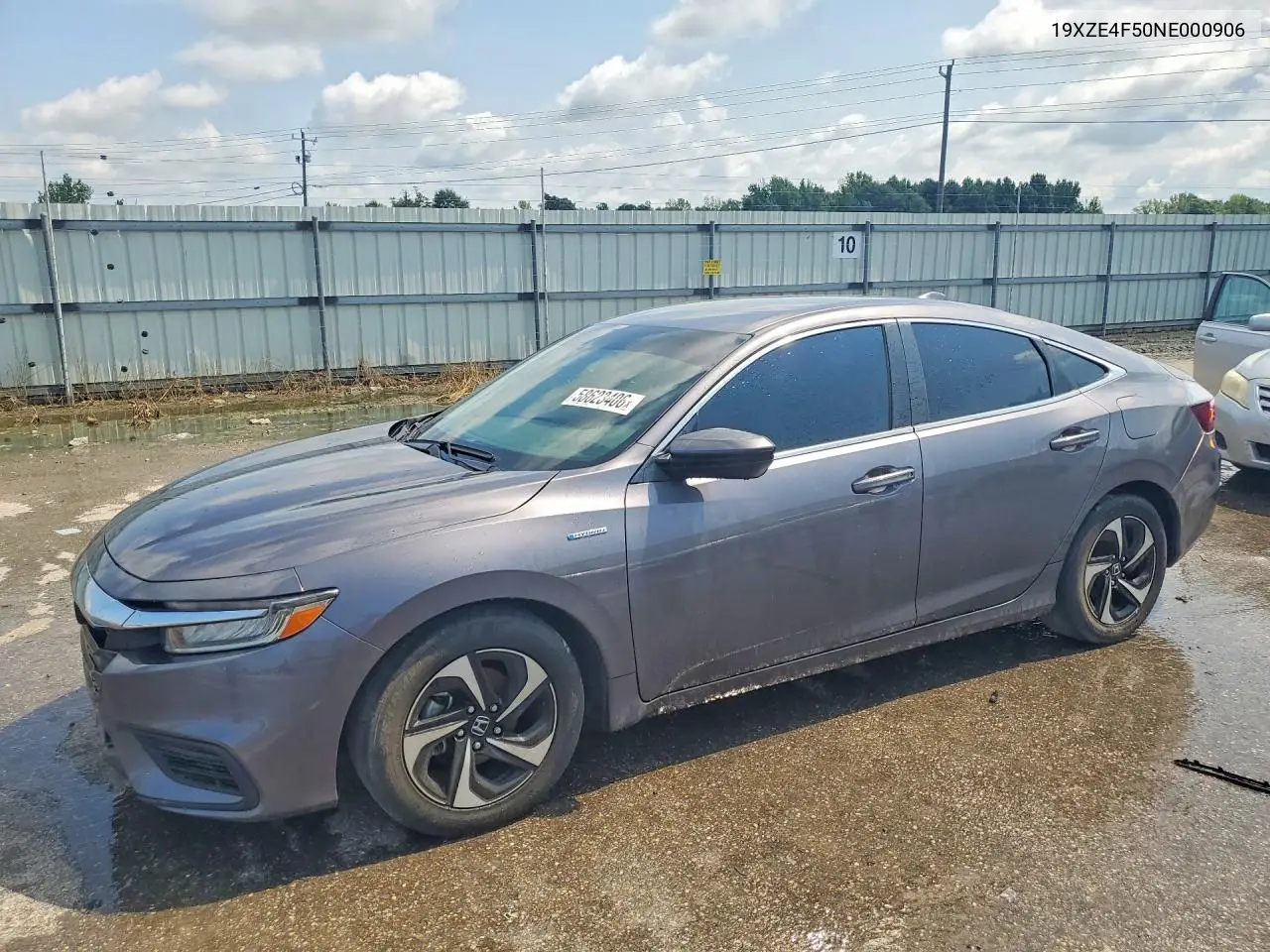 2022 Honda Insight Ex VIN: 19XZE4F50NE000906 Lot: 58623406