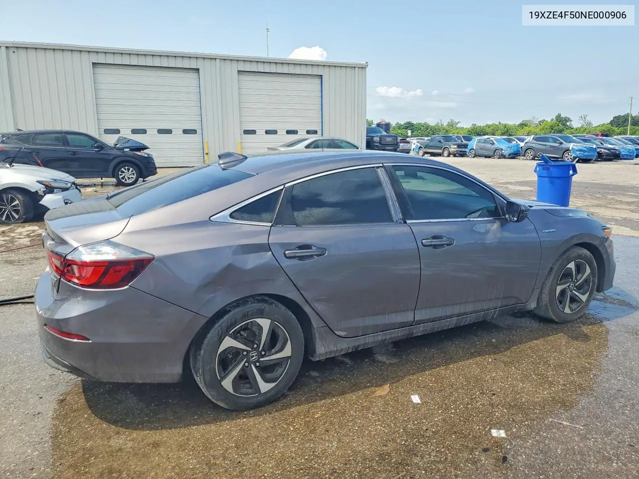 2022 Honda Insight Ex VIN: 19XZE4F50NE000906 Lot: 58623406