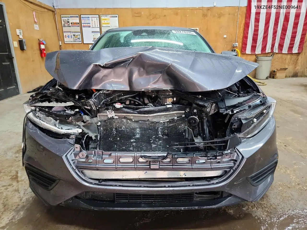 2022 Honda Insight Ex VIN: 19XZE4F52NE009641 Lot: 59278396