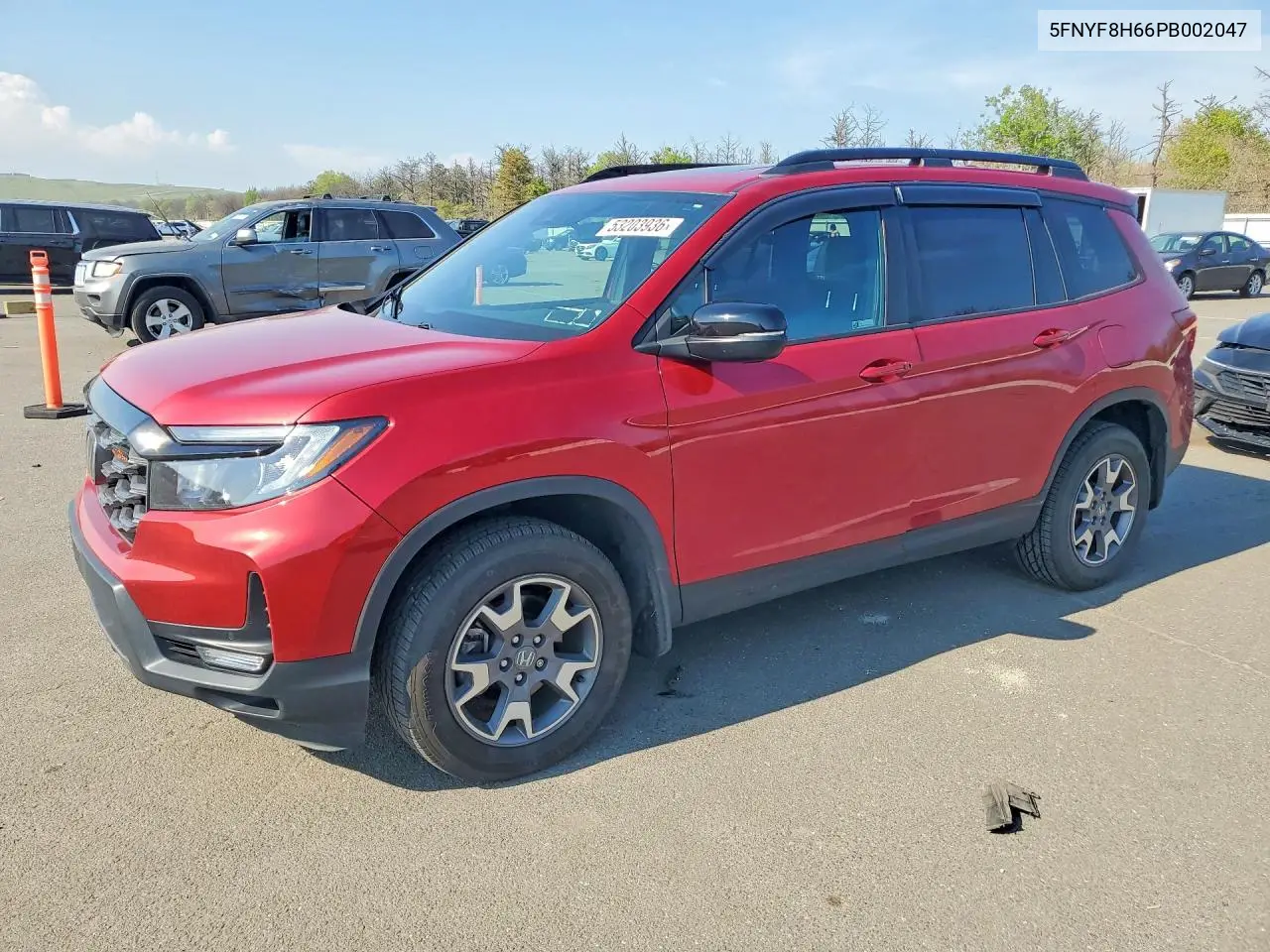 2023 Honda Passport Trail Sport VIN: NY77540 Lot: 53203936