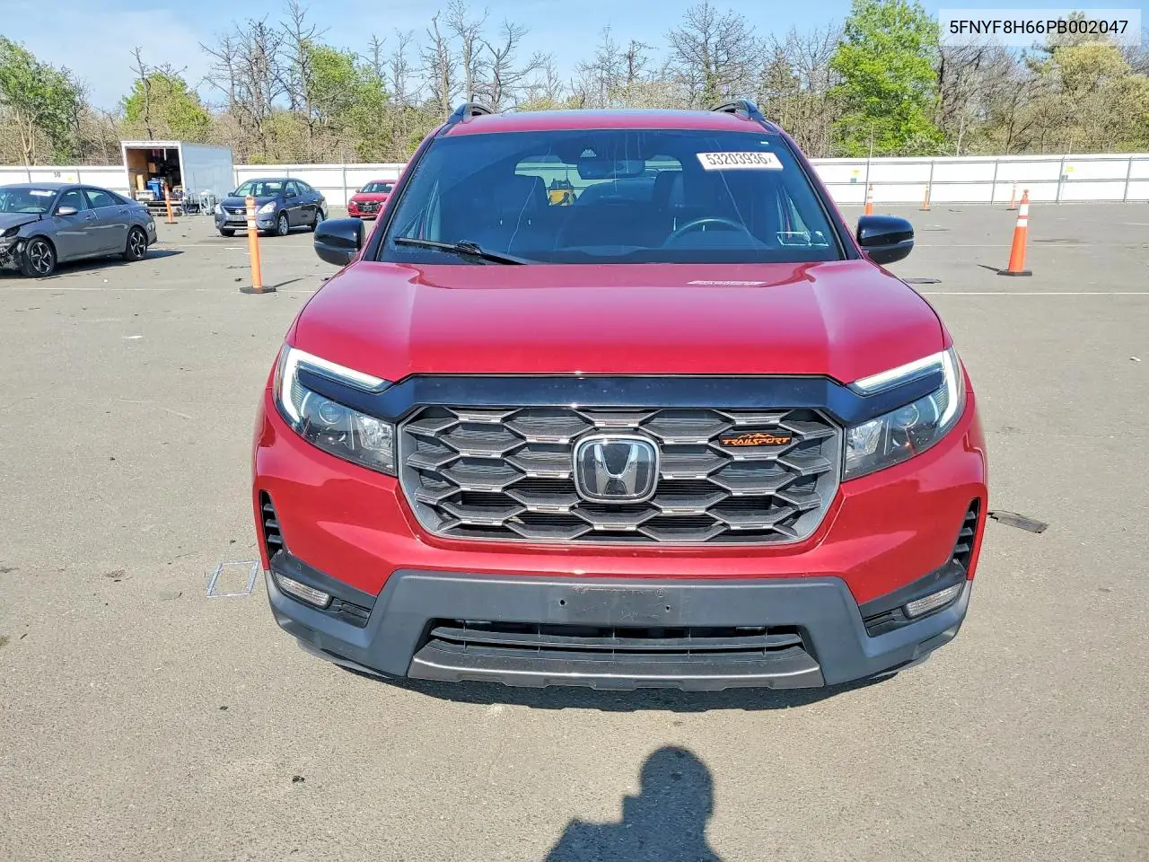 2023 Honda Passport Trail Sport VIN: NY77540 Lot: 53203936