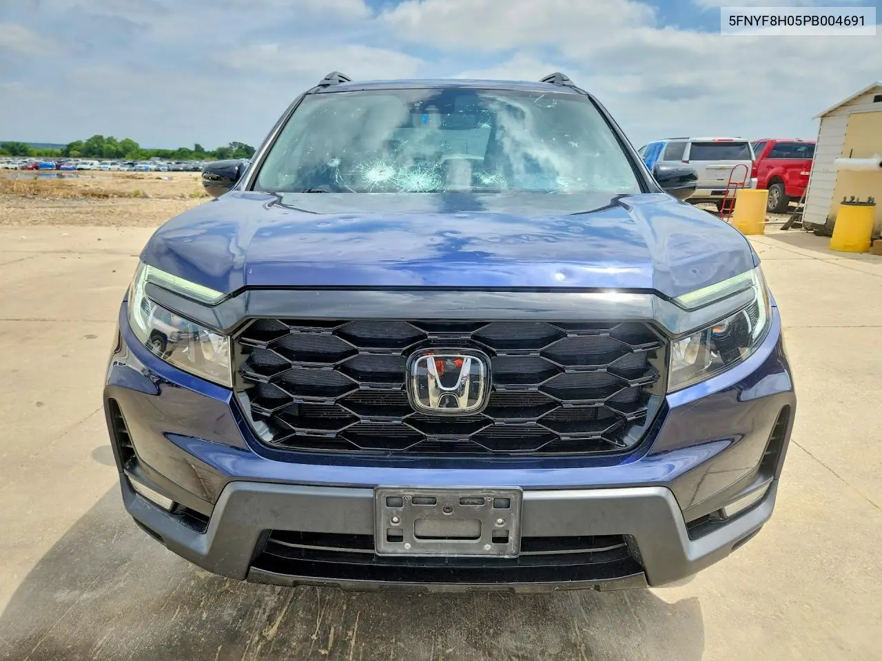2023 Honda Passport Elite VIN: 5FNYF8H05PB004691 Lot: 53833286