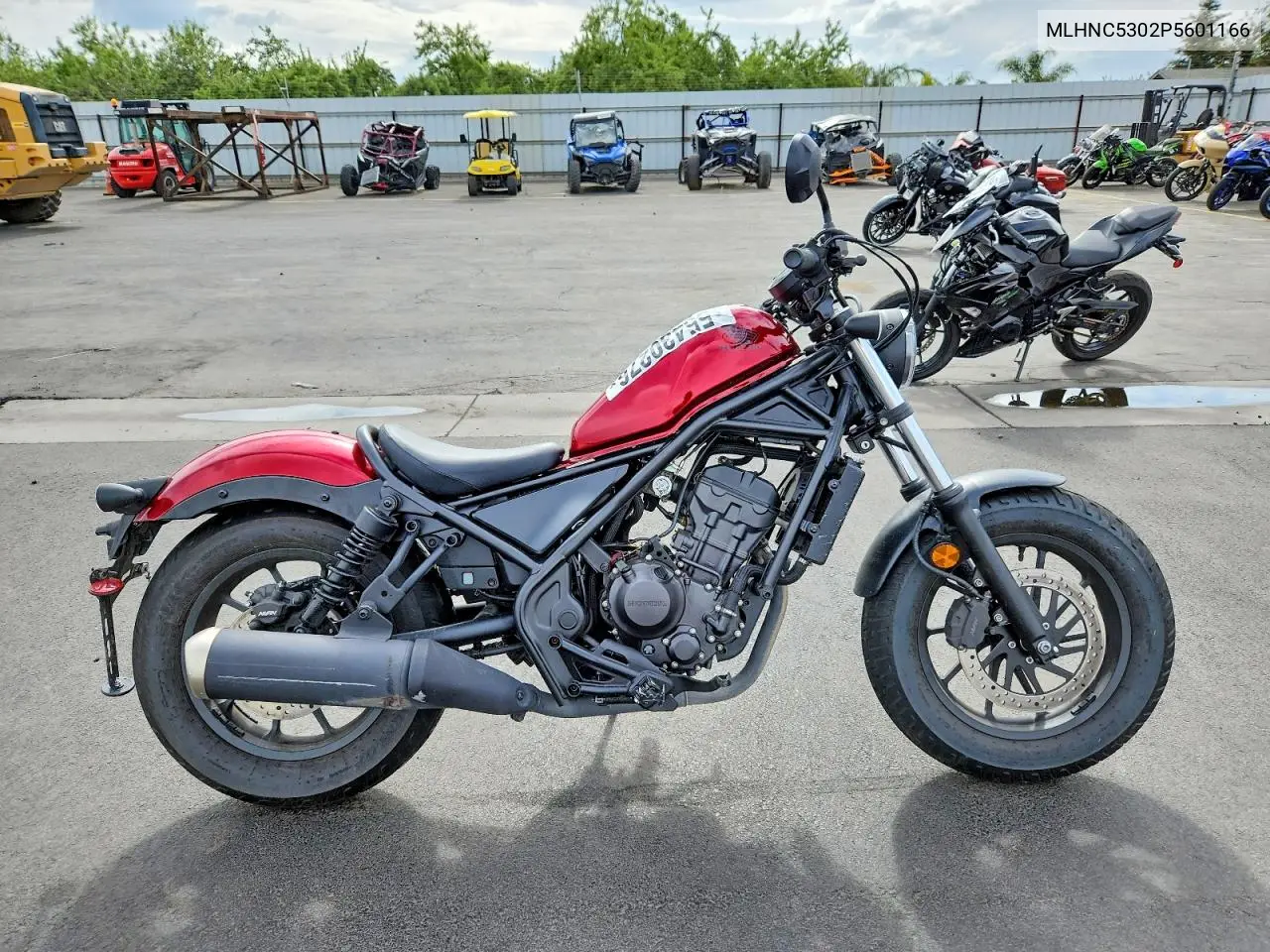 2023 Honda Cmx300 VIN: MLHNC5302P5601166 Lot: 55430276