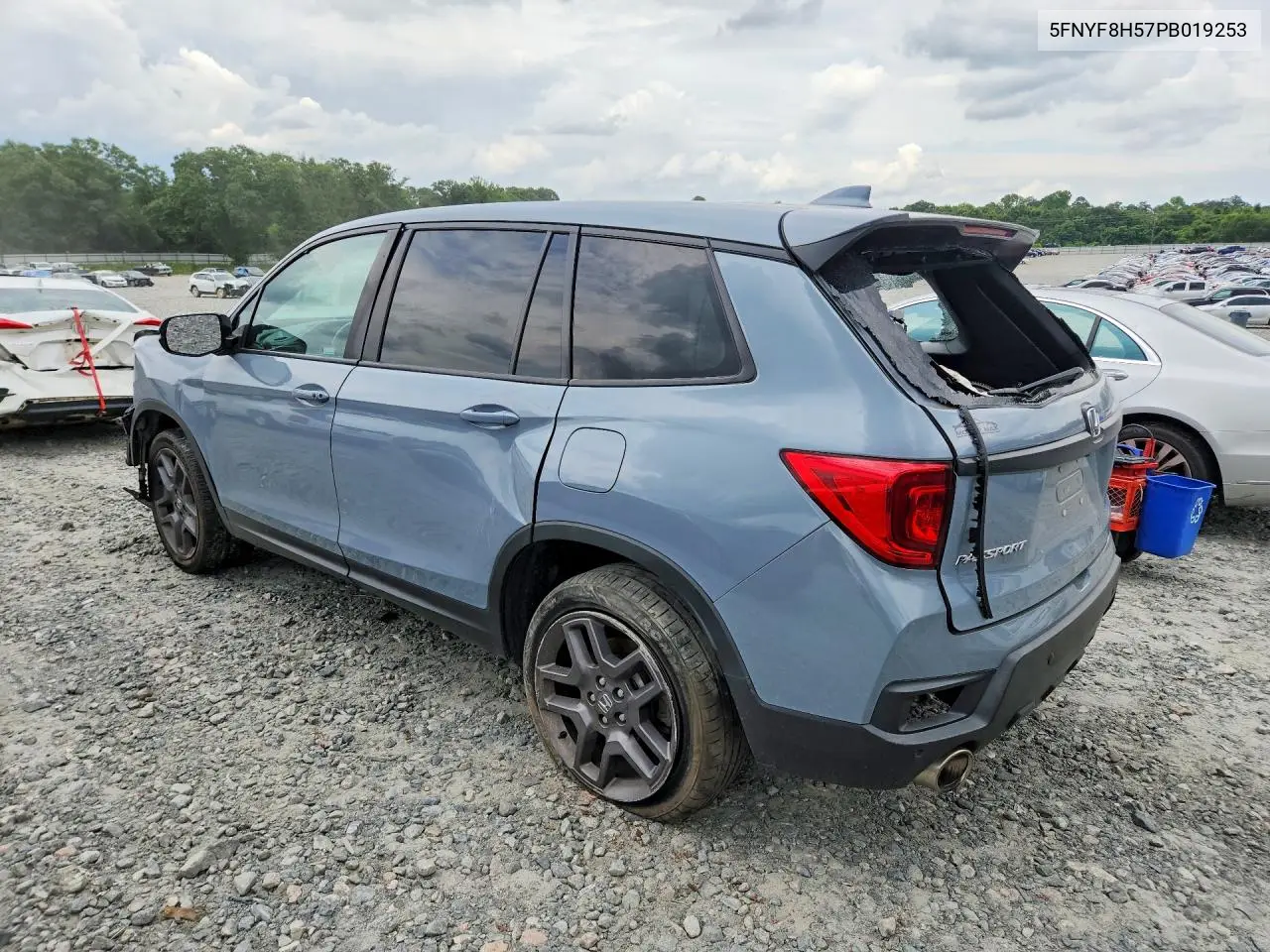 2023 Honda Passport Exl VIN: 5FNYF8H57PB019253 Lot: 56603776