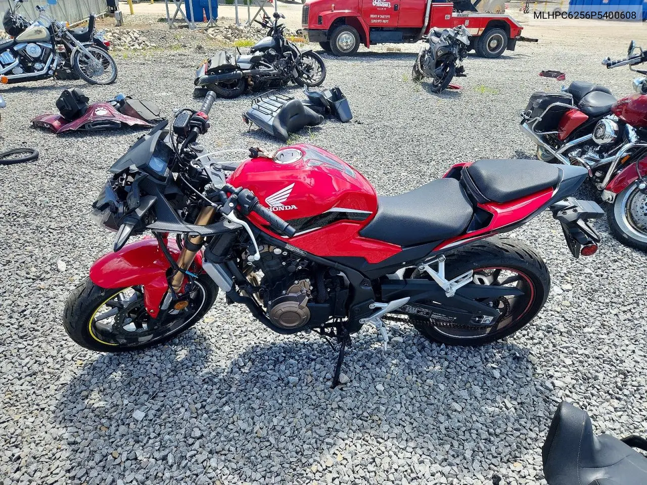 2023 Honda Cbr500 Ra VIN: MLHPC6256P5400608 Lot: 56996406