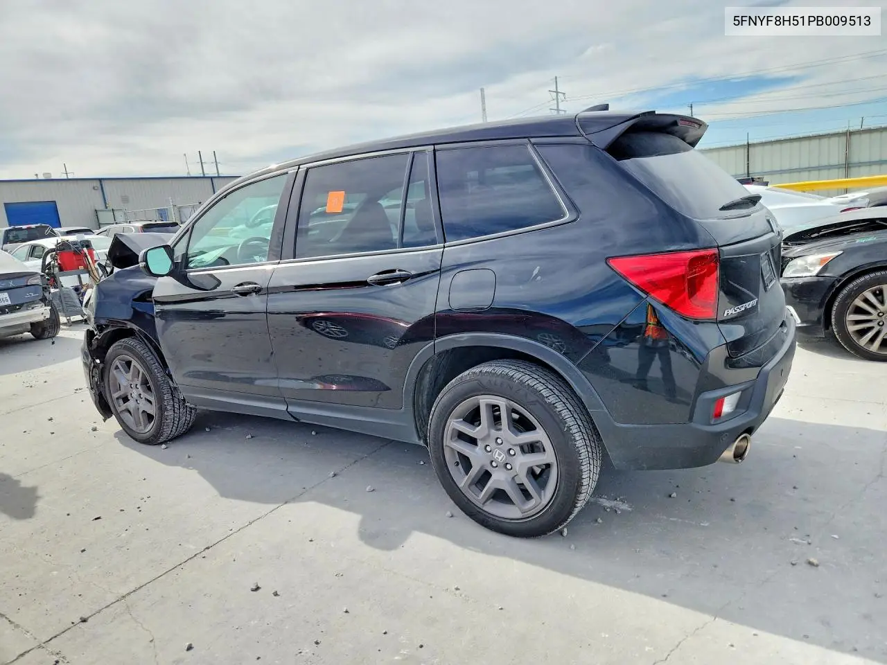 2023 Honda Passport Exl VIN: 5FNYF8H51PB009513 Lot: 57116406