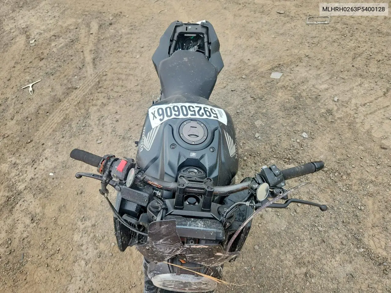 2023 Honda Cb650 Ra VIN: MLHRH0263P5400128 Lot: 59250606