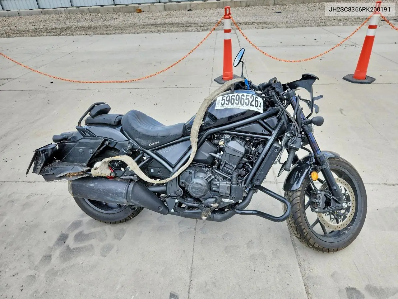2023 Honda Cmx1100 T VIN: JH2SC8366PK200191 Lot: 59696526