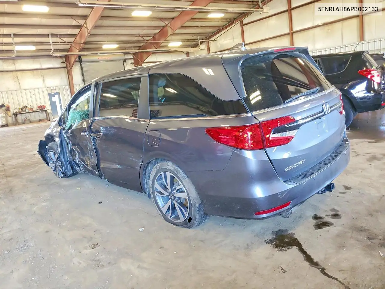 2023 Honda Odyssey Touring VIN: 5FNRL6H86PB002133 Lot: 60045506
