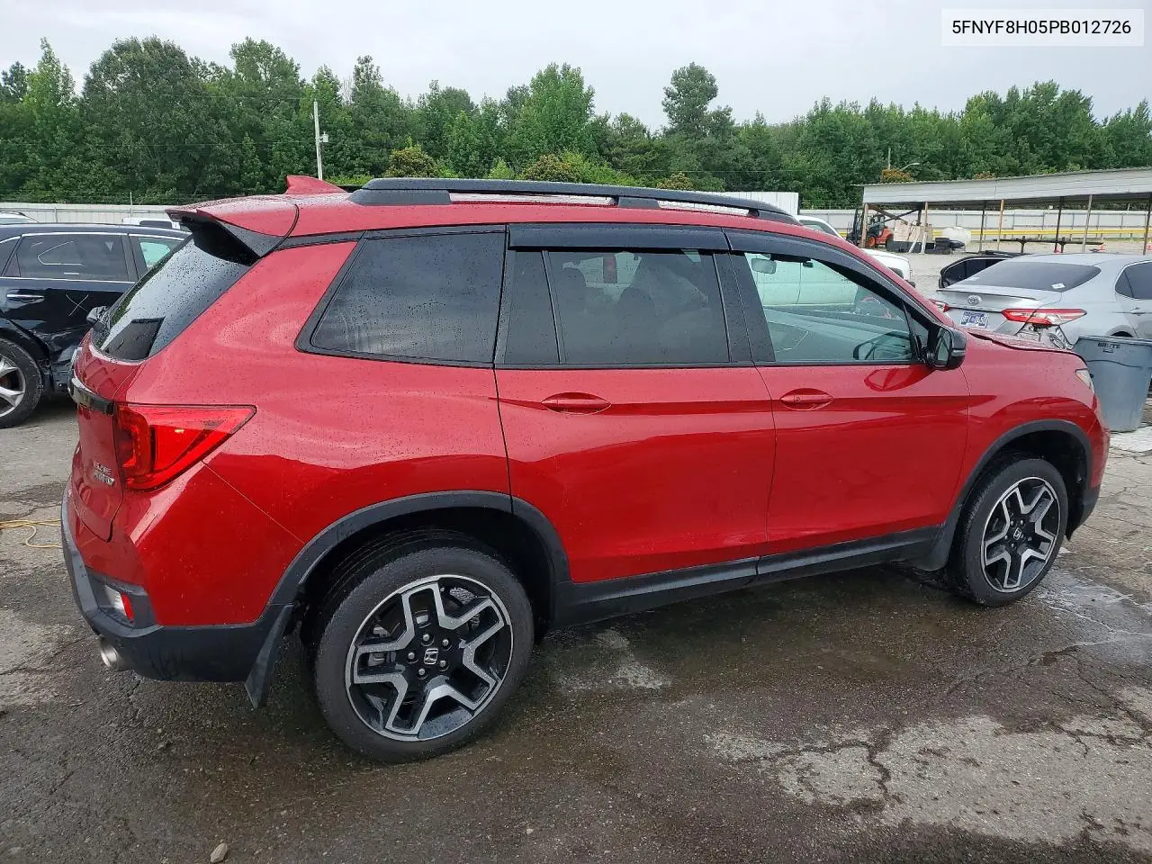 2023 Honda Passport Elite VIN: 5FNYF8H05PB012726 Lot: 60181856