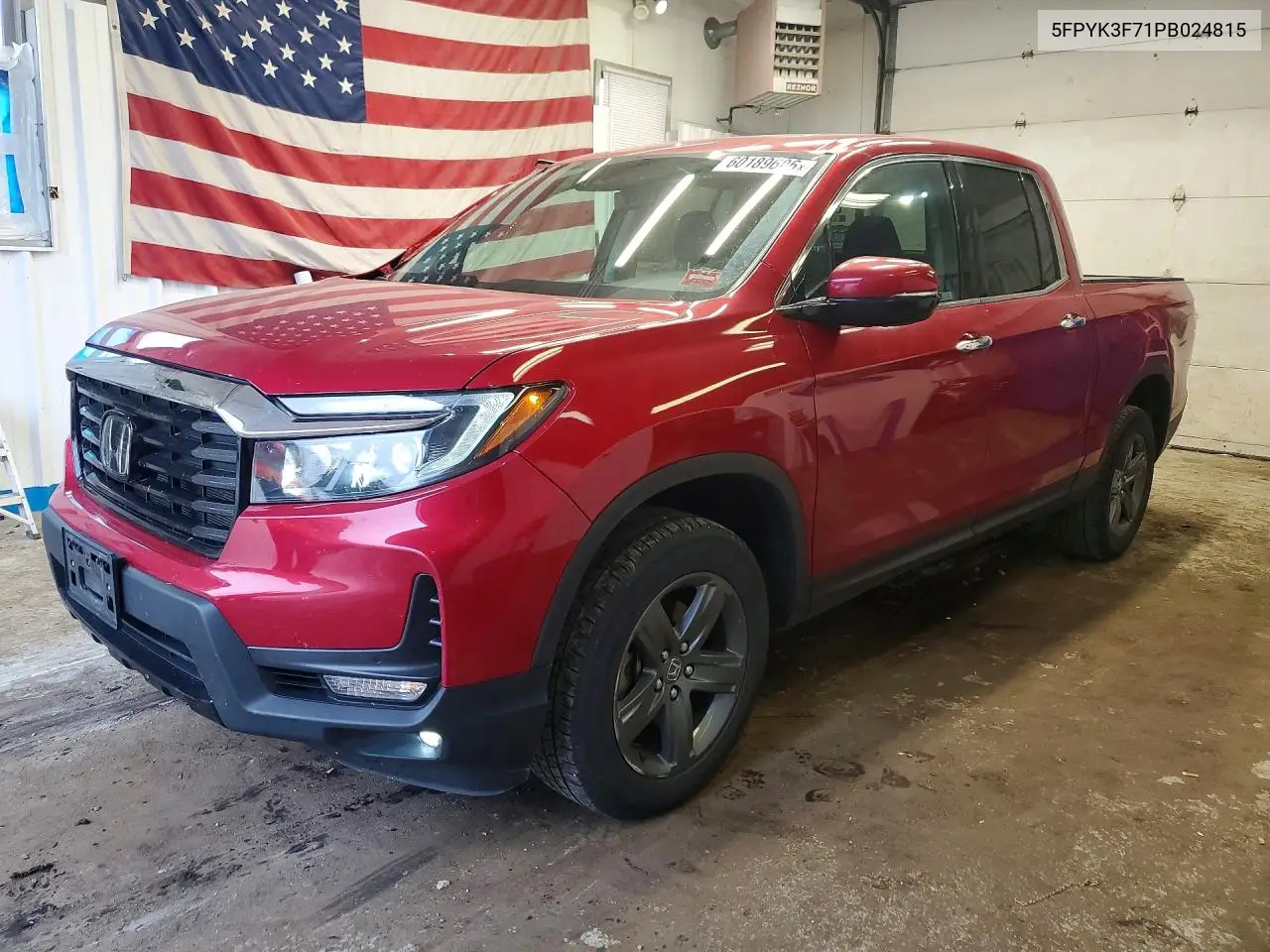 2023 Honda Ridgeline Rtl-E VIN: 5FPYK3F71PB024815 Lot: 60189606