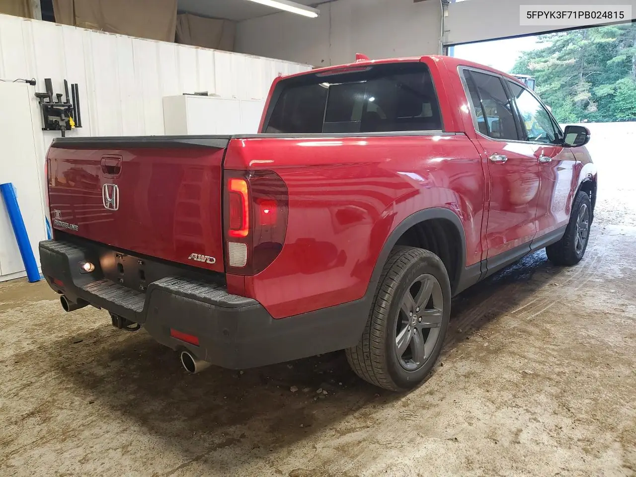 2023 Honda Ridgeline Rtl-E VIN: 5FPYK3F71PB024815 Lot: 60189606