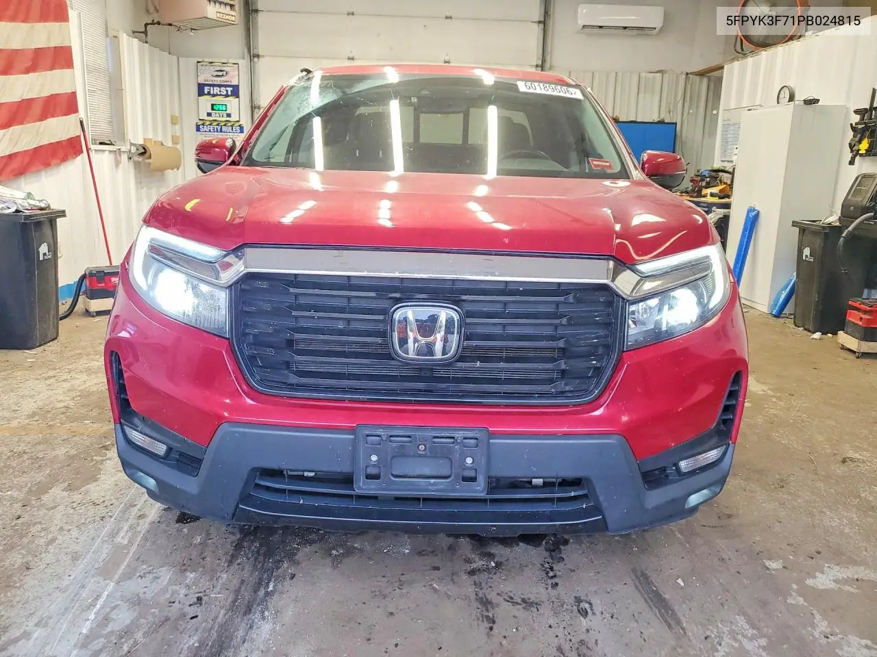 2023 Honda Ridgeline Rtl-E VIN: 5FPYK3F71PB024815 Lot: 60189606