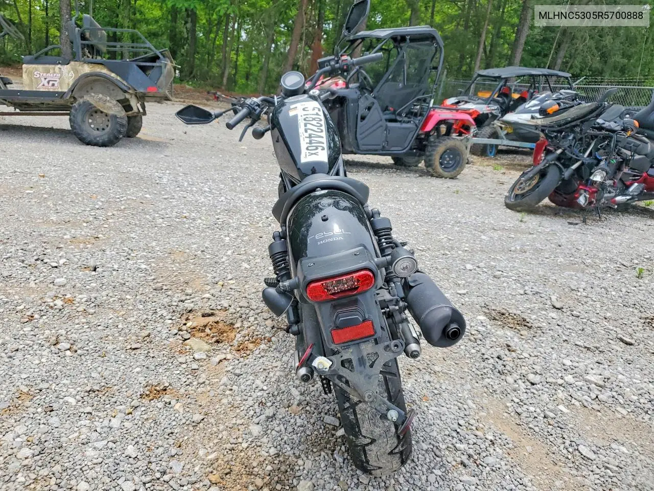 2024 Honda Cmx300 VIN: MLHNC5305R5700888 Lot: 51822446