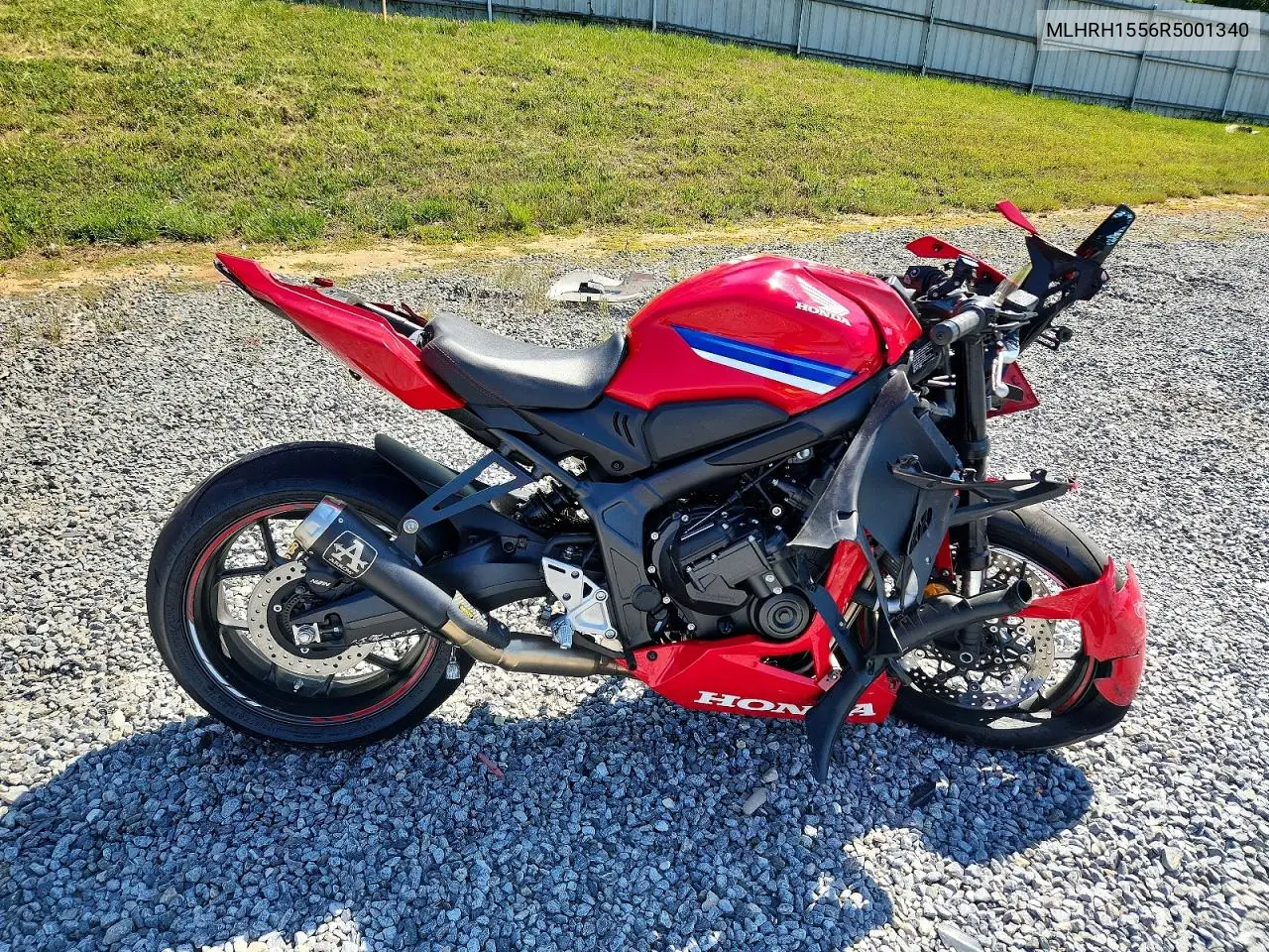 2024 Honda Cbr650 R VIN: MLHRH1556R5001340 Lot: 53571916