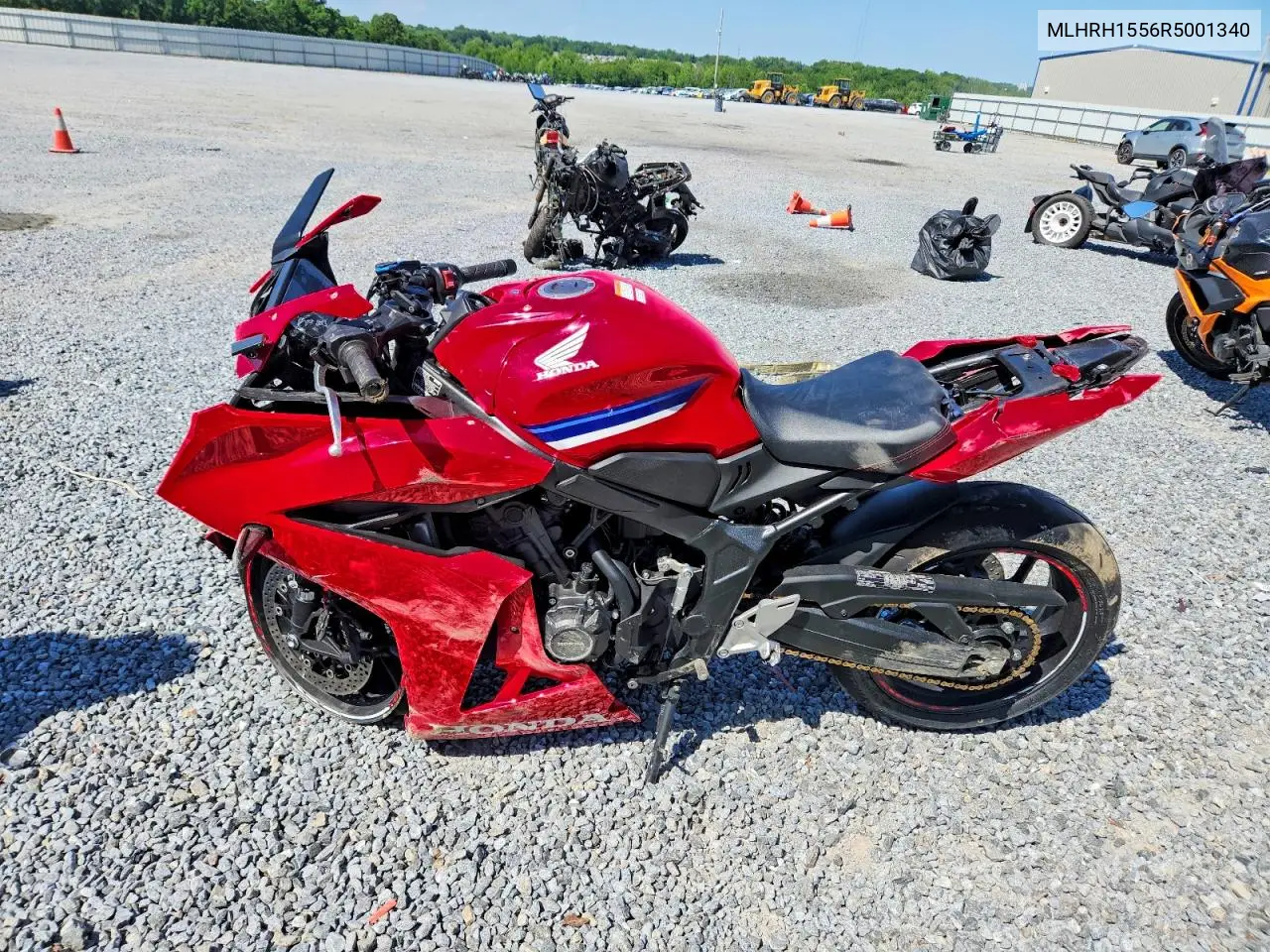 2024 Honda Cbr650 R VIN: MLHRH1556R5001340 Lot: 53571916
