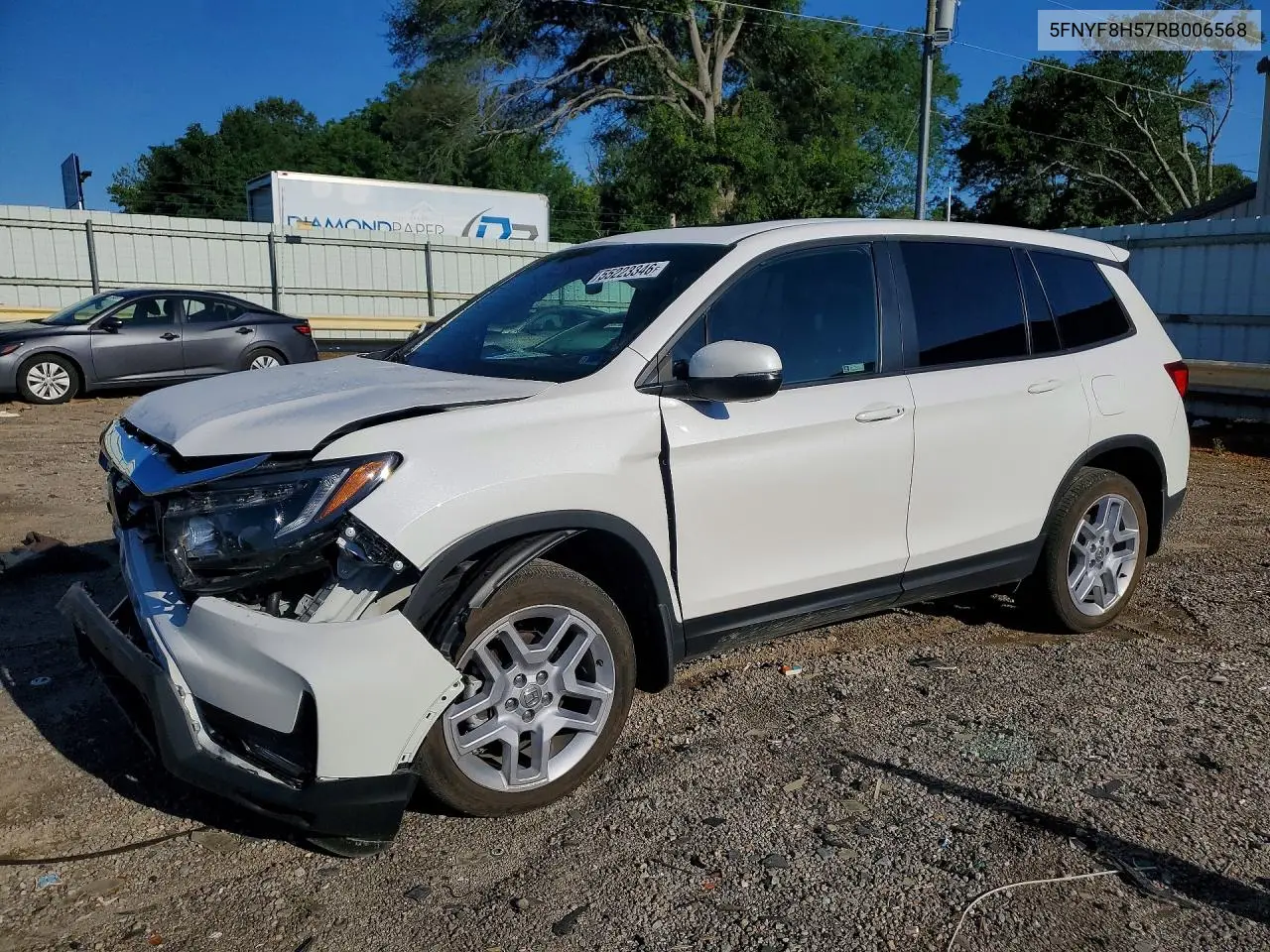 2024 Honda Passport Exl VIN: 5FNYF8H57RB006568 Lot: 55223346