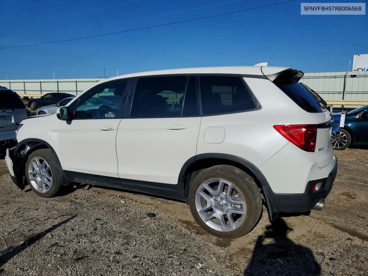 2024 Honda Passport Exl VIN: 5FNYF8H57RB006568 Lot: 55223346