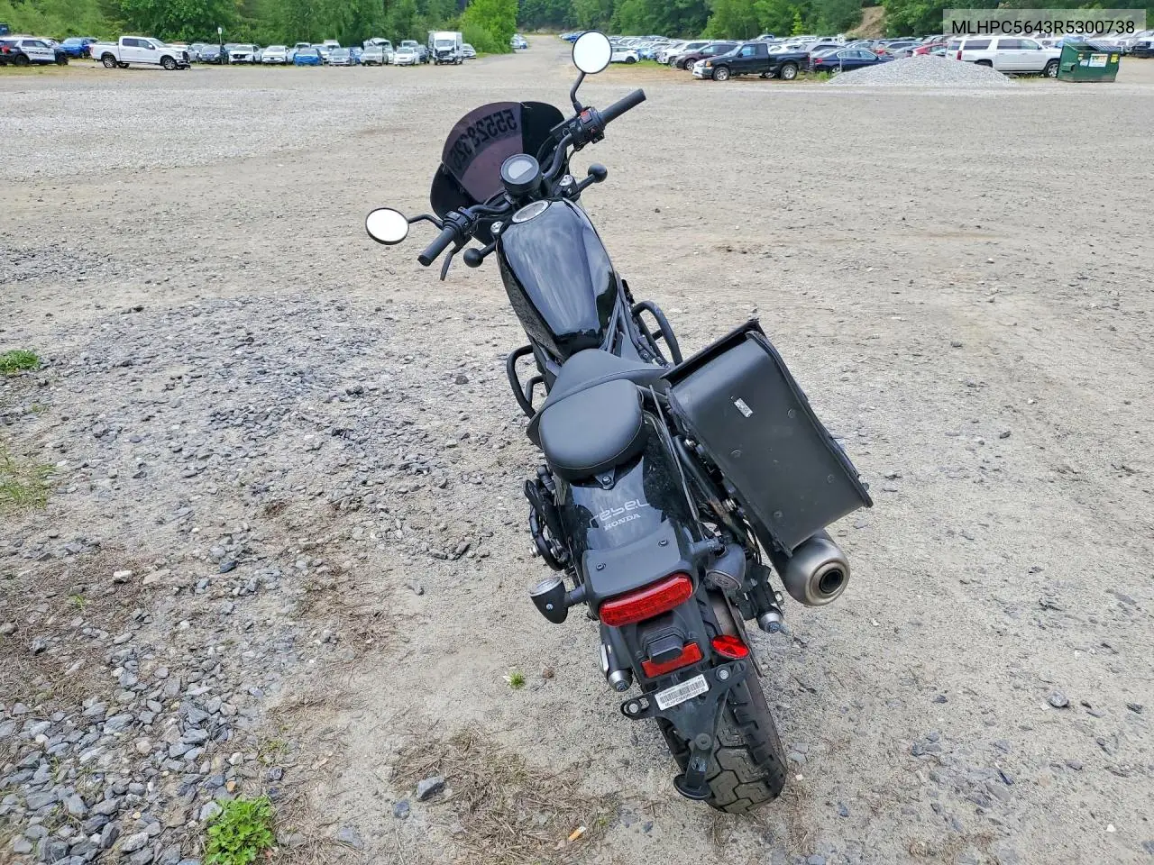 2024 Honda Cmx500 A VIN: MLHPC5643R5300738 Lot: 55528626