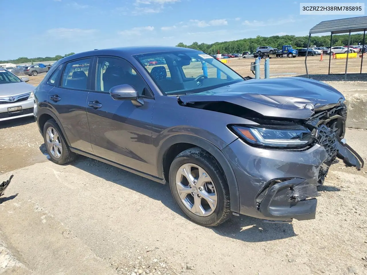 2024 Honda Hr-V Lx VIN: 3CZRZ2H38RM785895 Lot: 56639656