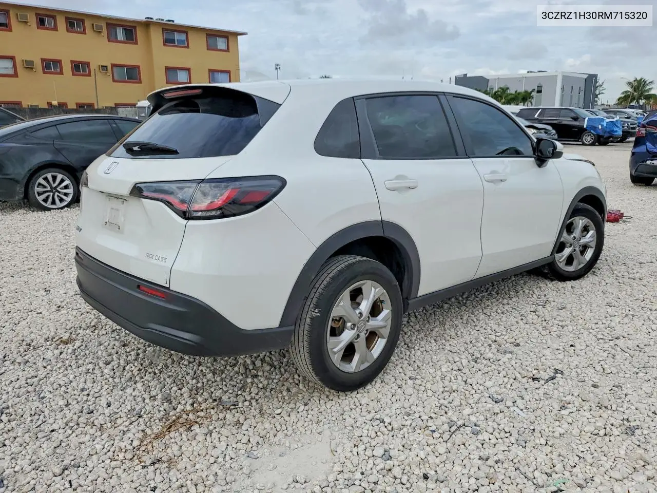 2024 Honda Hr-V Lx VIN: 3CZRZ1H30RM715320 Lot: 56742636
