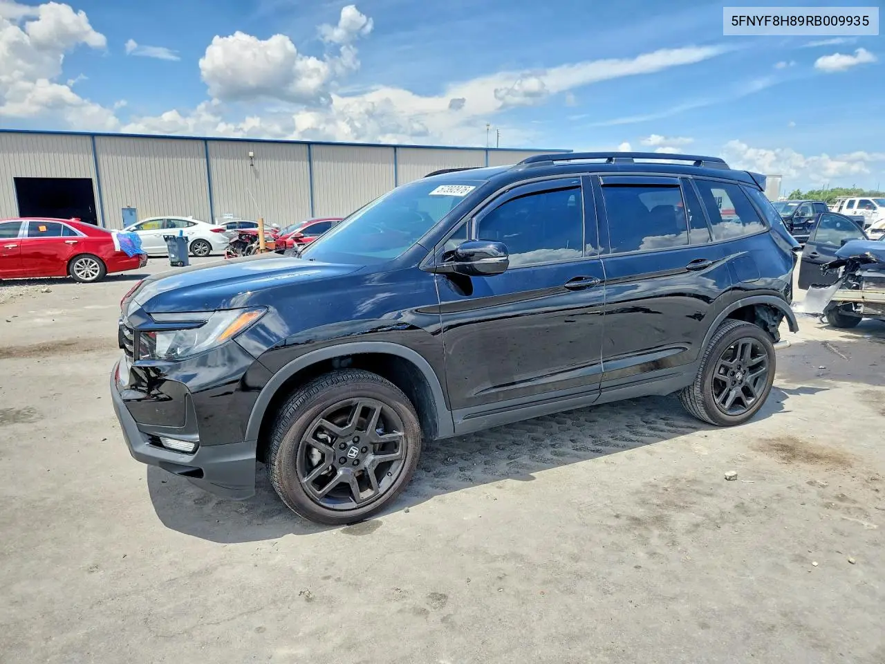 2024 Honda Passport Black Edition VIN: 5FNYF8H89RB009935 Lot: 57392976