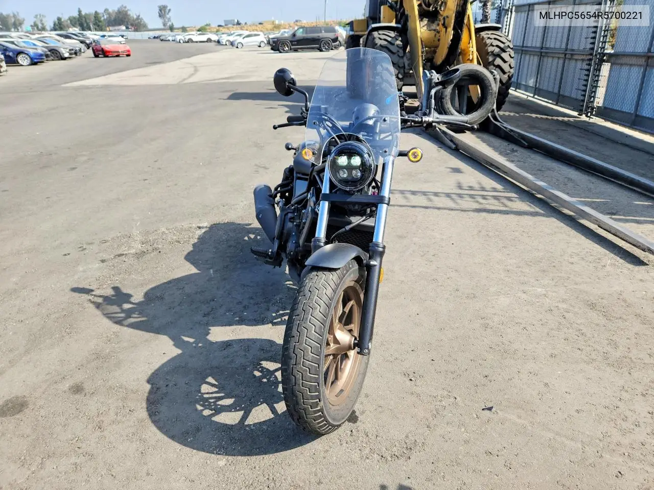 2024 Honda Cmx500 A VIN: MLHPC5654R5700221 Lot: 57593746
