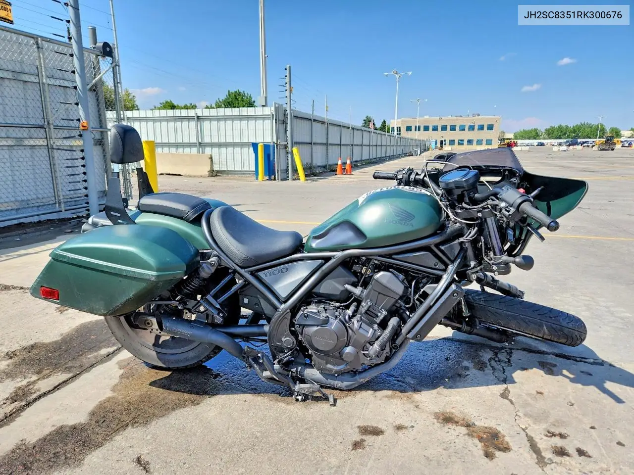 2024 Honda Cmx1100 T VIN: JH2SC8351RK300676 Lot: 58790176