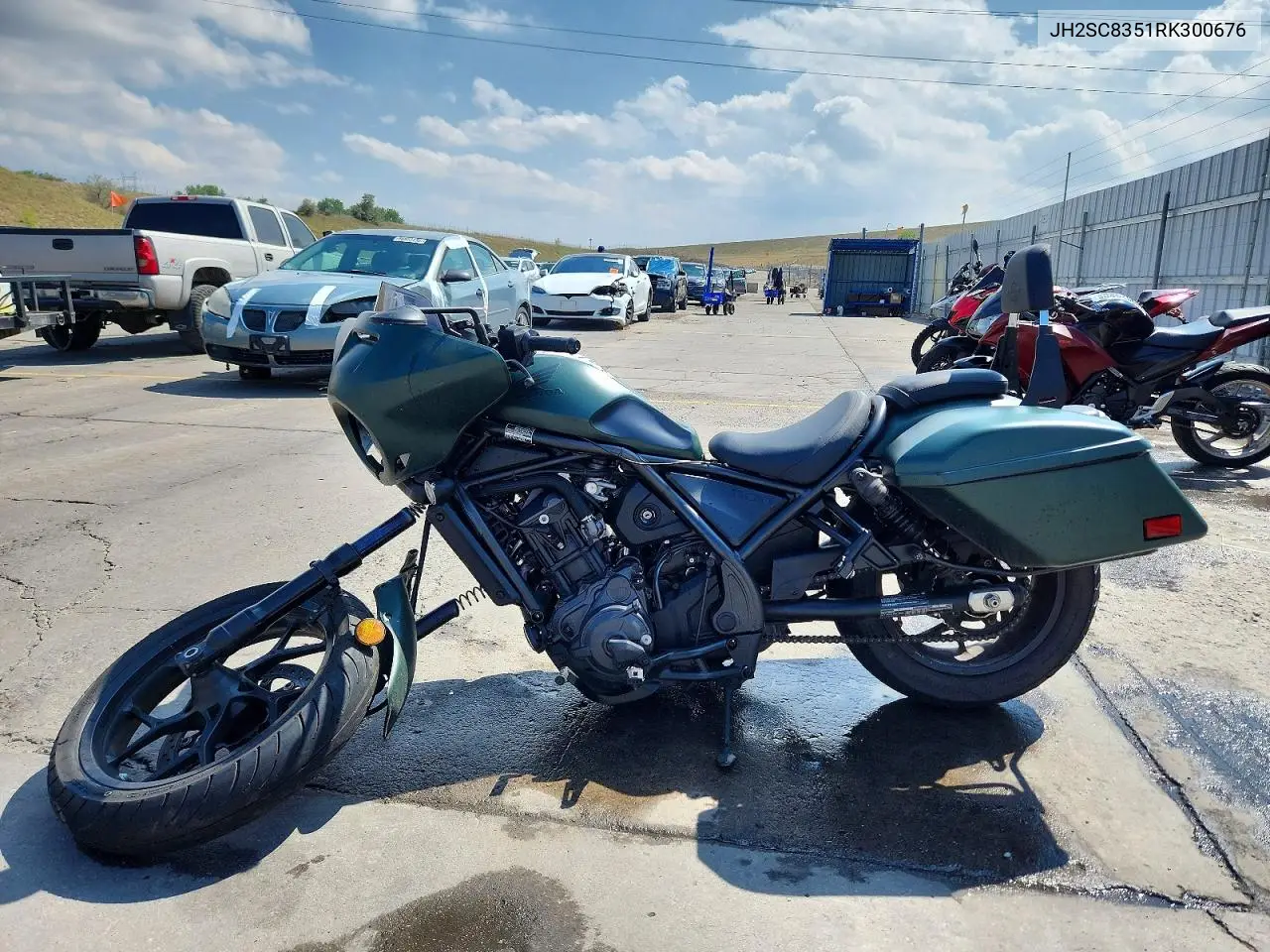 2024 Honda Cmx1100 T VIN: JH2SC8351RK300676 Lot: 58790176