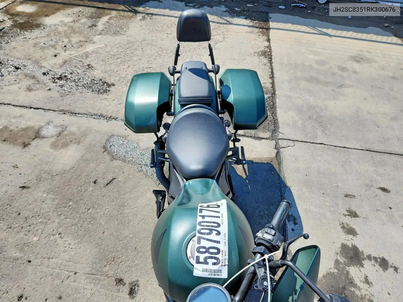 2024 Honda Cmx1100 T VIN: JH2SC8351RK300676 Lot: 58790176