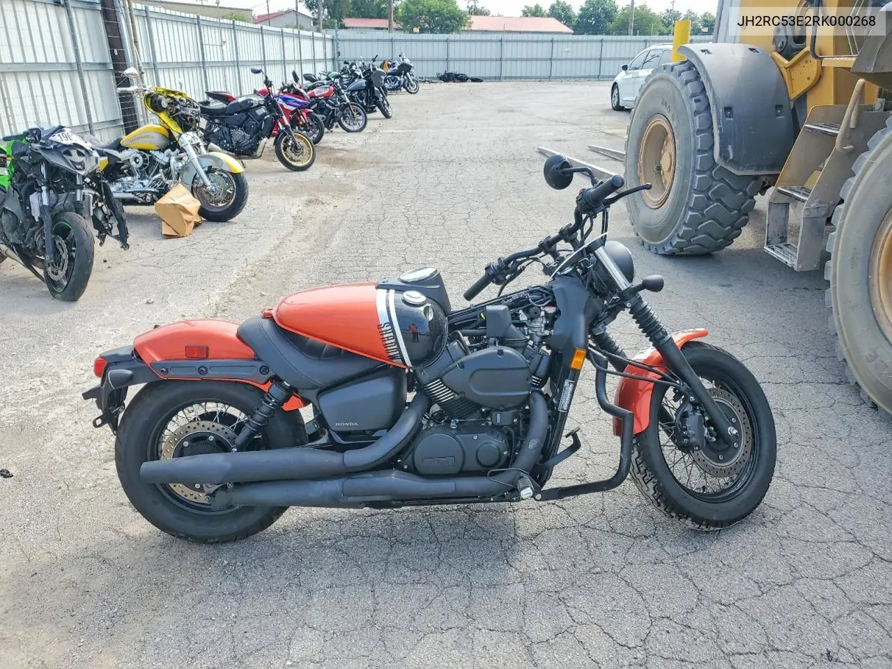 2024 Honda Vt750 C2B VIN: JH2RC53E2RK000268 Lot: 58978086