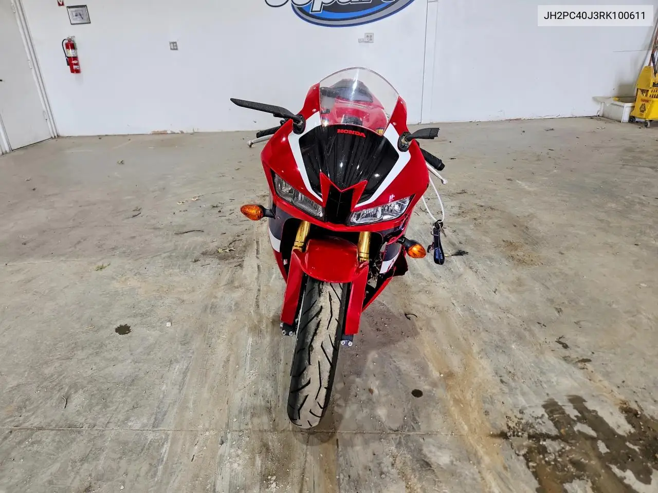 2024 Honda Cbr600 Rr VIN: JH2PC40J3RK100611 Lot: 59085166