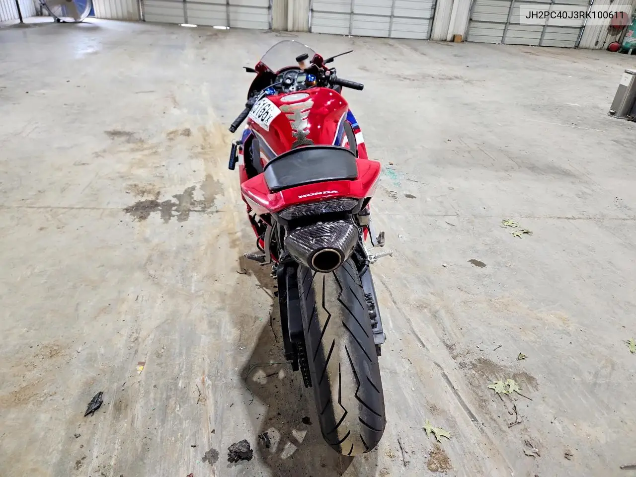 2024 Honda Cbr600 Rr VIN: JH2PC40J3RK100611 Lot: 59085166