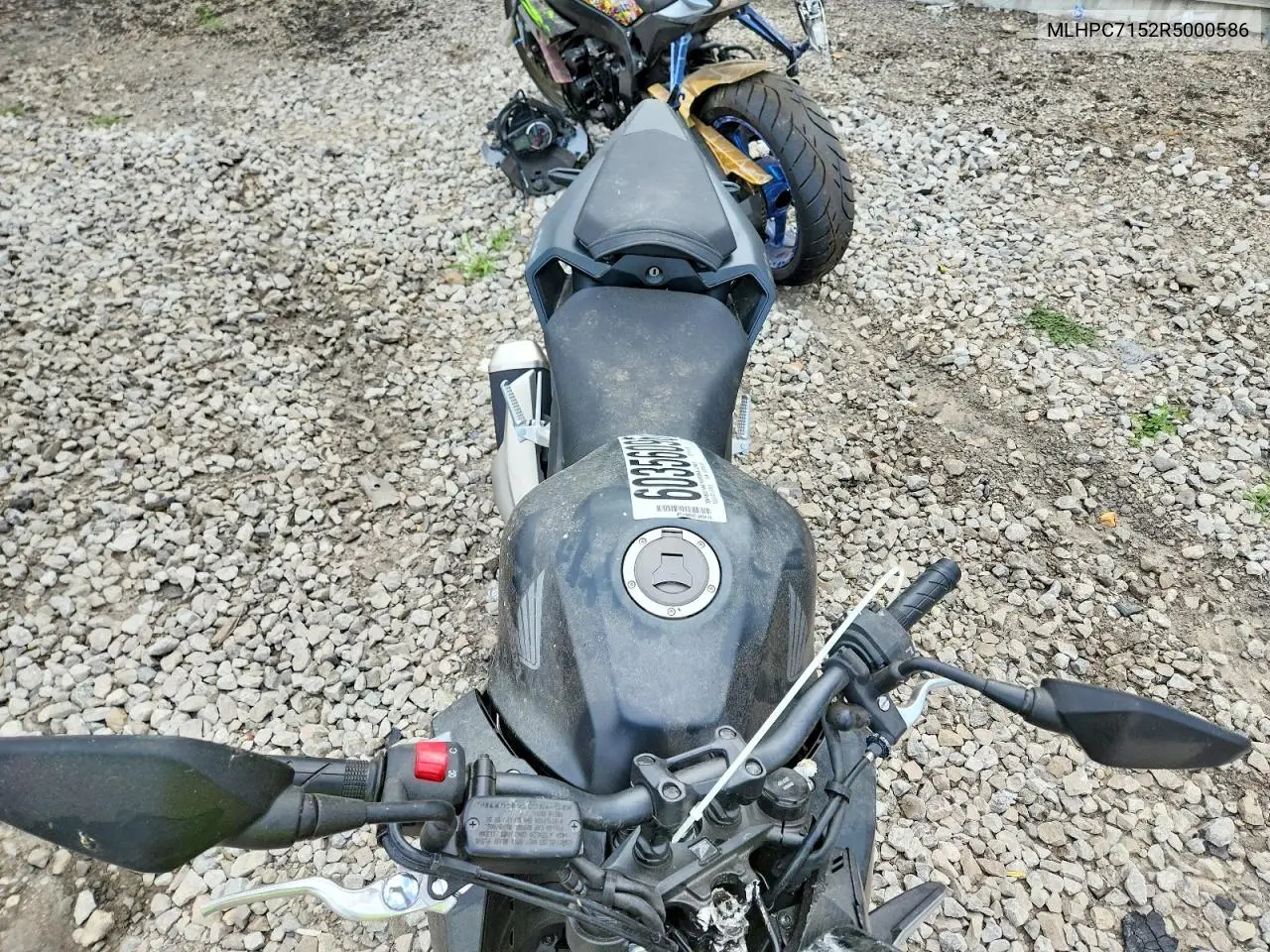 2024 Honda Cb500 F VIN: MLHPC7152R5000586 Lot: 60356096