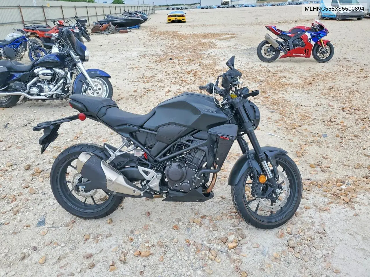 2025 Honda Cbf300 Na VIN: MLHNC555XS5500894 Lot: 48464036