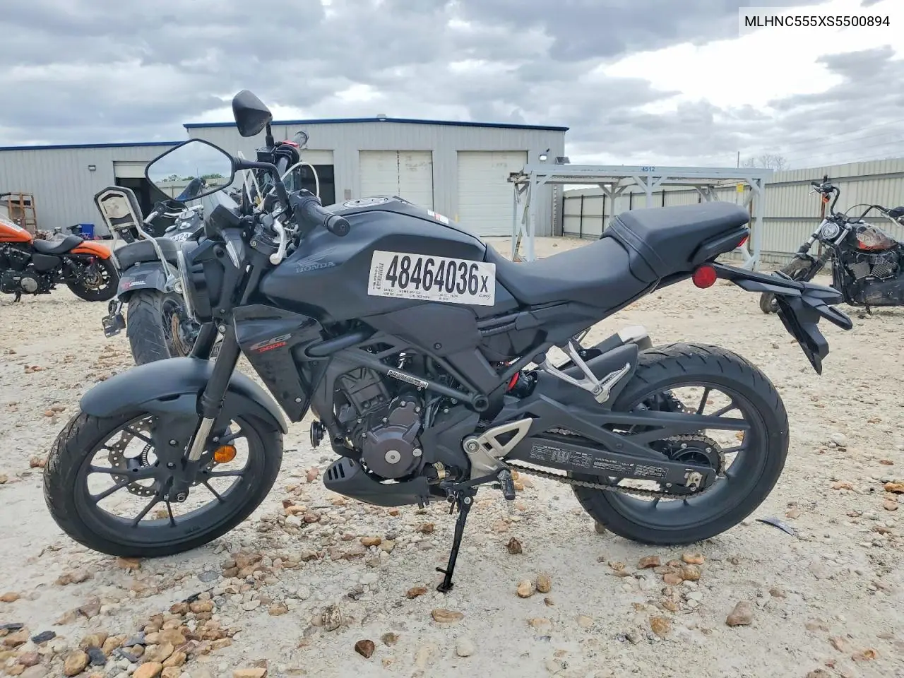 2025 Honda Cbf300 Na VIN: MLHNC555XS5500894 Lot: 48464036