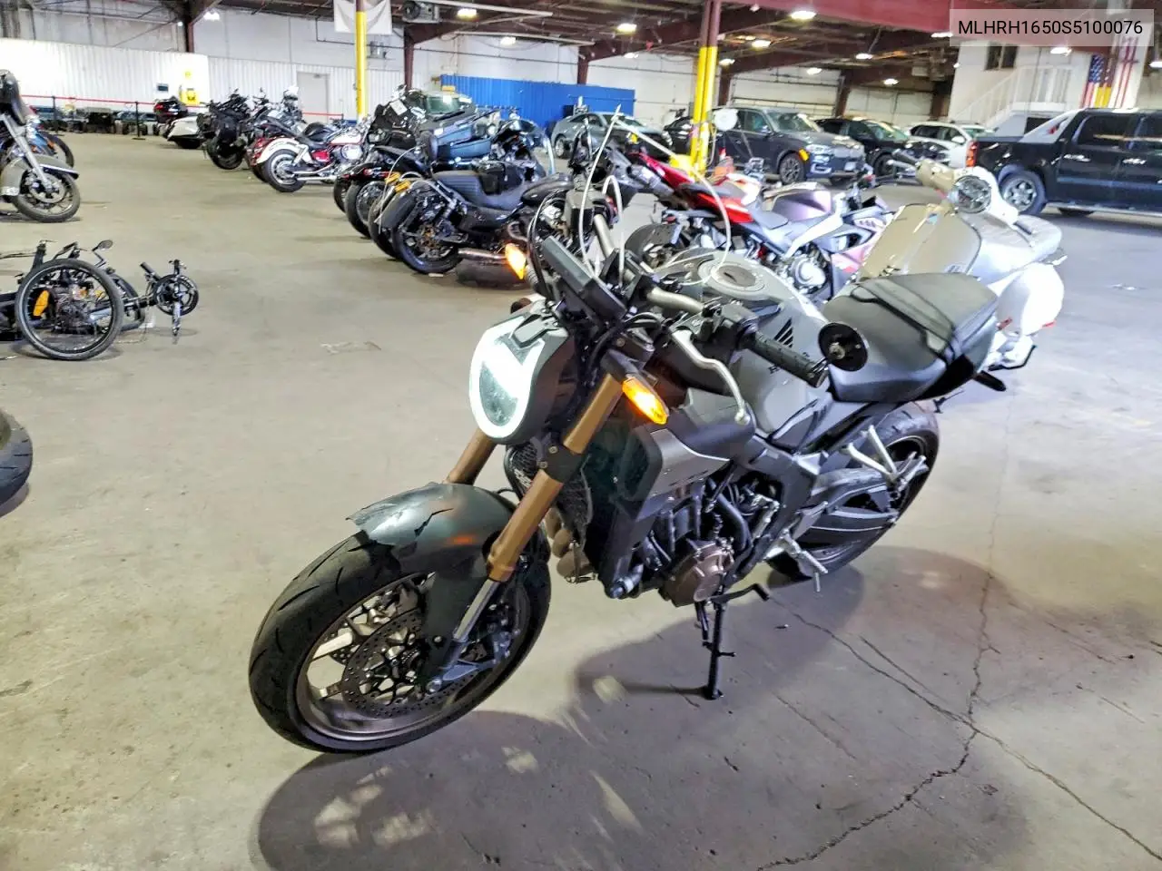 2025 Honda Cb650 R VIN: MLHRH1650S5100076 Lot: 51077236