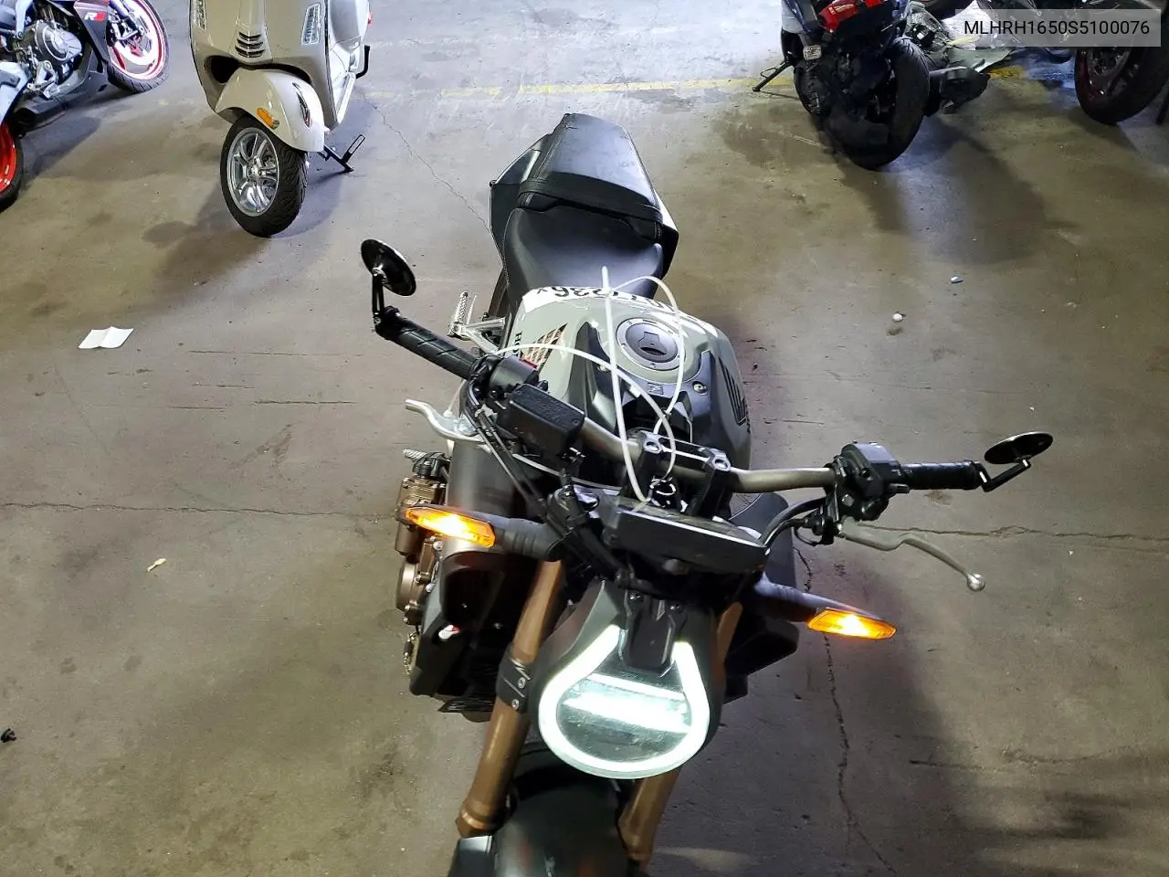 2025 Honda Cb650 R VIN: MLHRH1650S5100076 Lot: 51077236