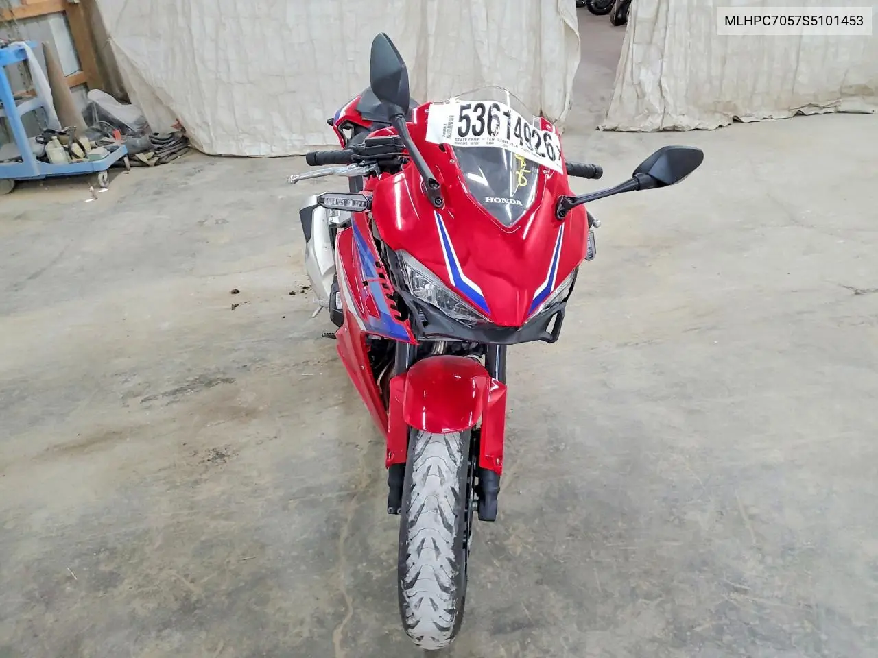 2025 Honda Cbr500 Ra VIN: MLHPC7057S5101453 Lot: 53614926