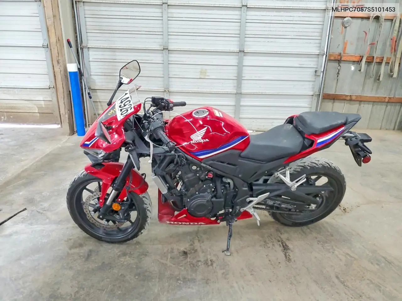 2025 Honda Cbr500 Ra VIN: MLHPC7057S5101453 Lot: 53614926